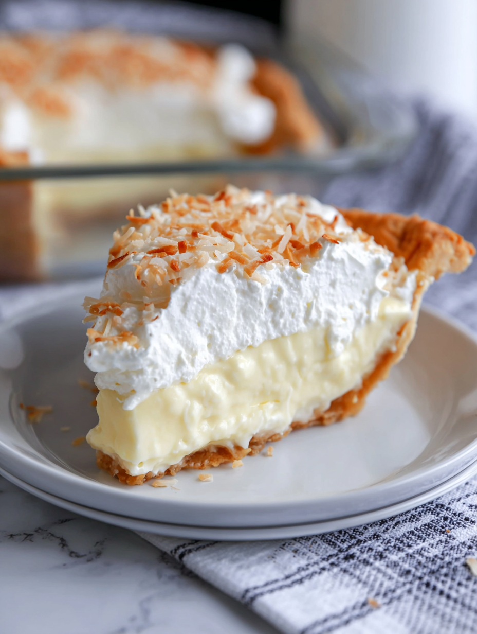 No More Gelatinous Slop: The Real Creamy Coconut Pie
